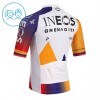 Cykeltrøje Børn 2026 INEOS Grenadiers Colombia Champion Hvid