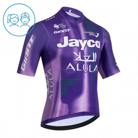 Cykeltrøje Børn 2026 Jayco Alula Purple 