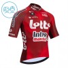 Cykeltrøje Børn 2026 Lotto Intermarche Rød Cykeltrøje Børn 2026 Lotto Intermarche Rød