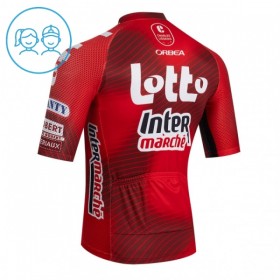 Cykeltrøje Børn 2026 Lotto Intermarche Rød