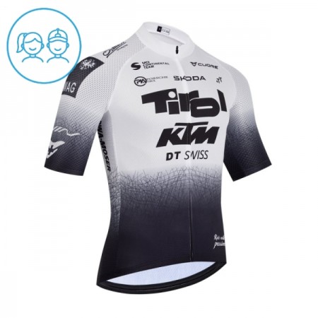 Cykeltrøje Børn 2026 Tirol KTM Hvid