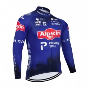 Cykeltrøje Langærmet 2026 Alpecin Premier Tech Blå