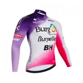 Cykeltrøje Langærmet 2026 Burgos Burpellet BH Rød