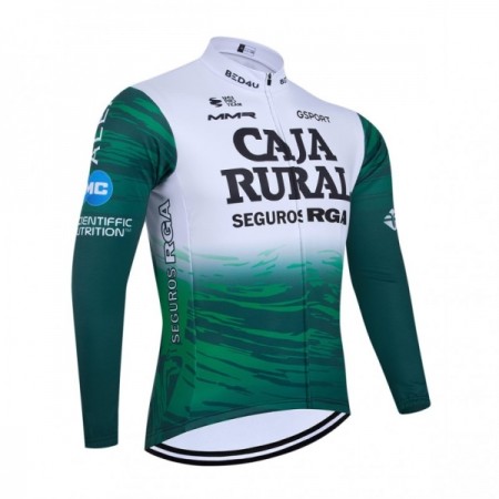Cykeltrøje Langærmet 2026 Caja Rural Seguros RGA Grøn