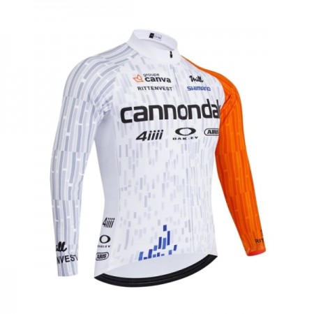Cykeltrøje Langærmet 2026 Cannondale Hvid Cykeltrøje Langærmet 2026 Cannondale Hvid