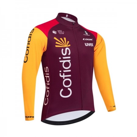 Cykeltrøje Langærmet 2026 Cofidis Rød Cykeltrøje Langærmet 2026 Cofidis Rød