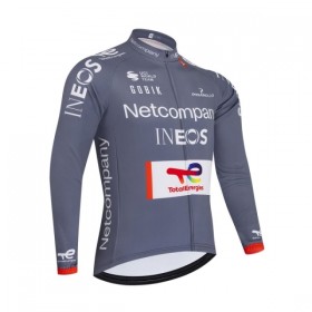 Cykeltrøje Langærmet 2026 Netcompany Ineos Gray