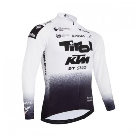Cykeltrøje Langærmet 2026 Tirol KTM Hvid