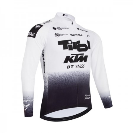 Cykeltrøje Langærmet 2026 Tirol KTM Hvid Cykeltrøje Langærmet 2026 Tirol KTM Hvid