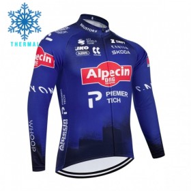Cykeltrøje Langærmet Vinter 2026 Alpecin Premier Tech Blå