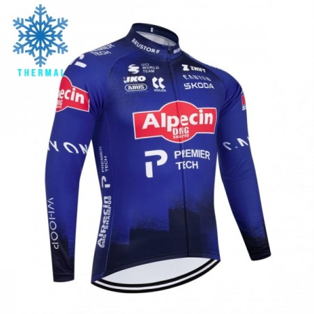 Cykeltrøje Langærmet Vinter 2026 Alpecin Premier Tech Blå