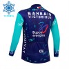 Cykeltrøje Langærmet Vinter 2026 Bahrain Victorious Blå