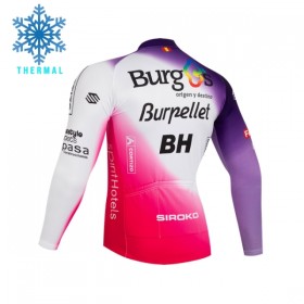 Cykeltrøje Langærmet Vinter 2026 Burgos Burpellet BH Rød