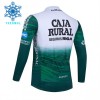 Cykeltrøje Langærmet Vinter 2026 Caja Rural Seguros RGA Grøn