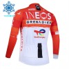 Cykeltrøje Langærmet Vinter 2026 INEOS Grenadiers Rød