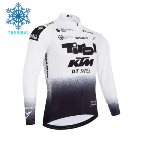 Cykeltrøje Langærmet Vinter 2026 Tirol KTM Hvid