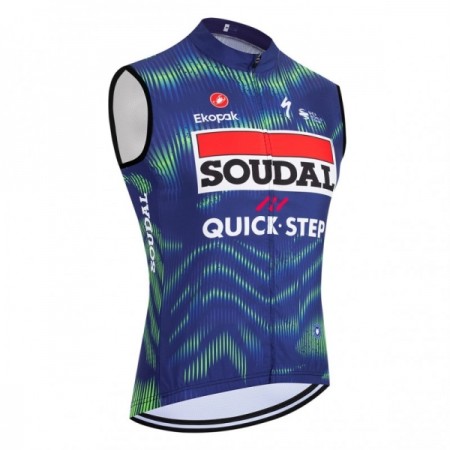 Cykelvest 2026 Soudal Quick Step Blå Cykelvest 2026 Soudal Quick Step Blå