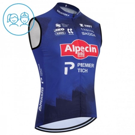 Cykelvest Børn 2026 Alpecin Premier Tech Blå Cykelvest Børn 2026 Alpecin Premier Tech Blå