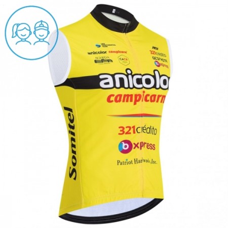 Cykelvest Børn 2026 Anicolor Campicarn Gul