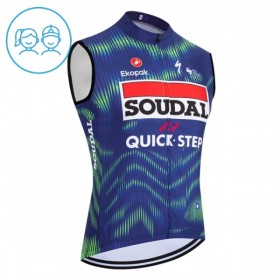 Cykelvest Børn 2026 Soudal Quick Step Blå