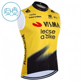 Cykelvest Børn 2026 Visma Lease A Bike Gul