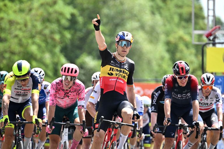 Wout van Aert vinder gruppespurten, men er frustreret over ikke at være først